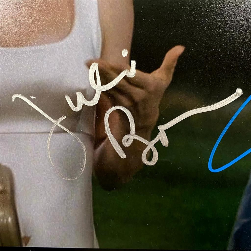 Adam Sandler & Julie Bowen signed Happy Gilmore 11x14 Photo autograph ~ JSA BAS