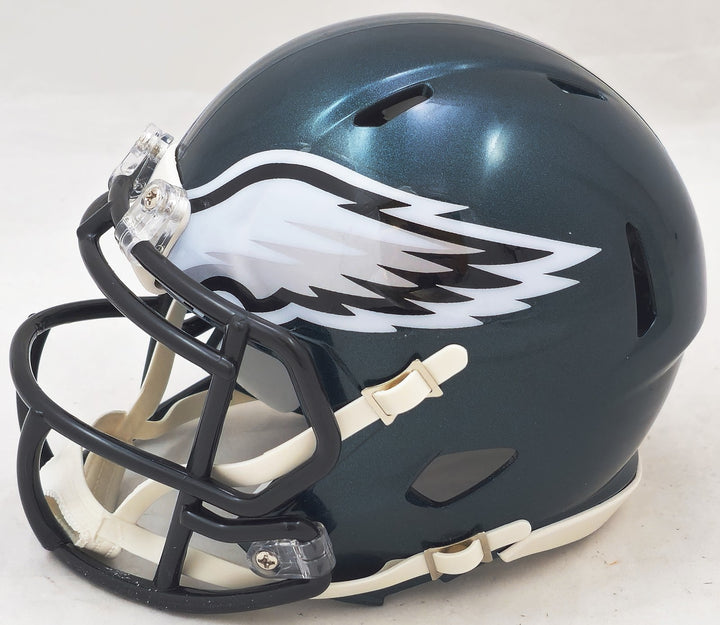 LeSean McCoy Signed Philadelphia Eagles Green Speed Mini Helmet Beckett Wit