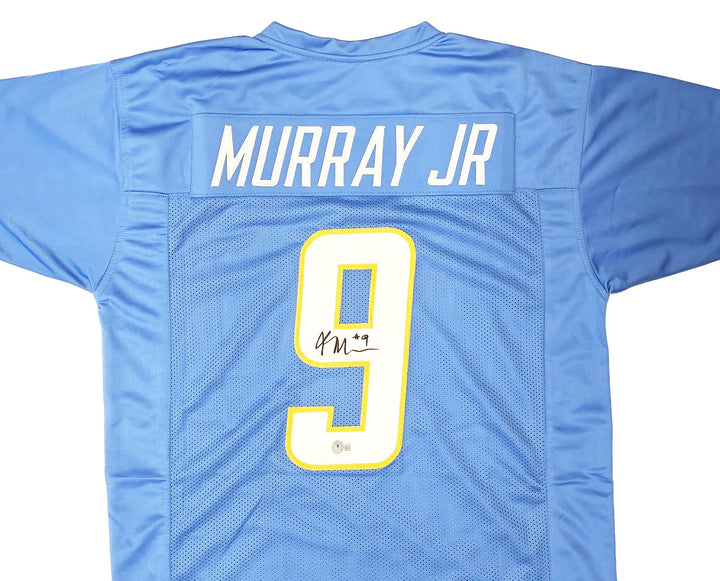 Los Angeles Chargers Kenneth Murray Jr. Signed Powder Blue Jersey Beckett Wit