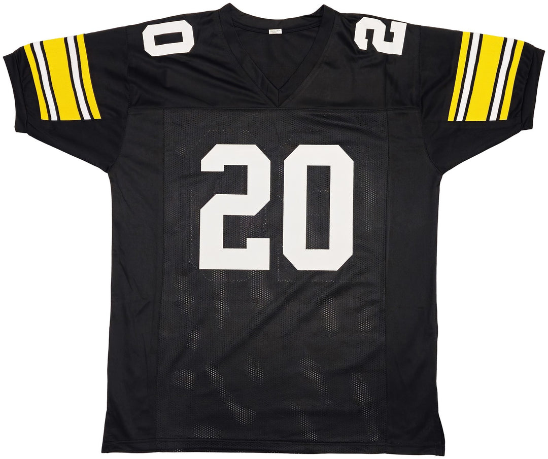 Pittsburgh Steelers Rocky Bleier Signed Black Jersey "4X SB Champ" Beckett