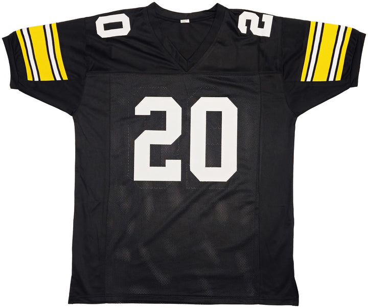Pittsburgh Steelers Rocky Bleier Signed Black Jersey "4X SB Champ" Beckett
