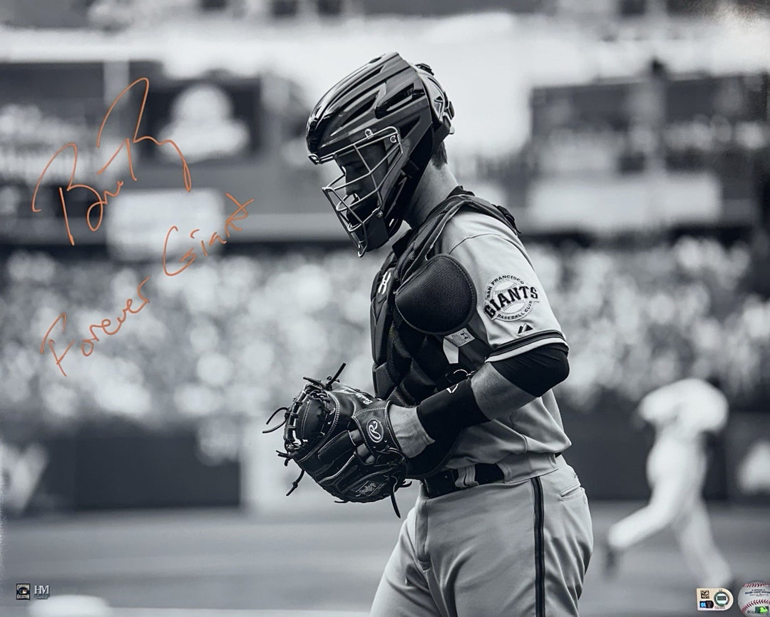 Buster Posey Signed 16x20 Photo Forever Giant Autograph SF Giants MLB Holo COA