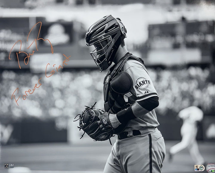 Buster Posey Signed 16x20 Photo Forever Giant Autograph SF Giants MLB Holo COA