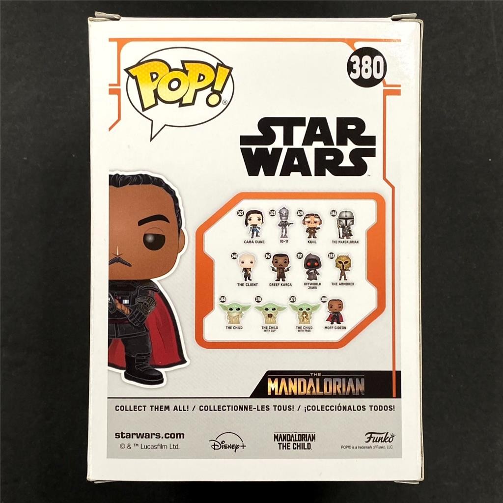 Giancarlo Esposito signed Moff Gideon Funko Pop! 380 Star Wars autograph ~ JSA