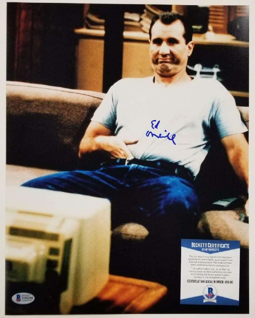 Ed O'neill autograph Married With Children signed 11x14 Photo #2 Beckett BAS COA