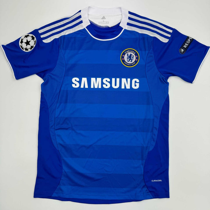 Autographed/Signed John Terry Chelsea FC 2012 Final Blue Jersey BAS COA