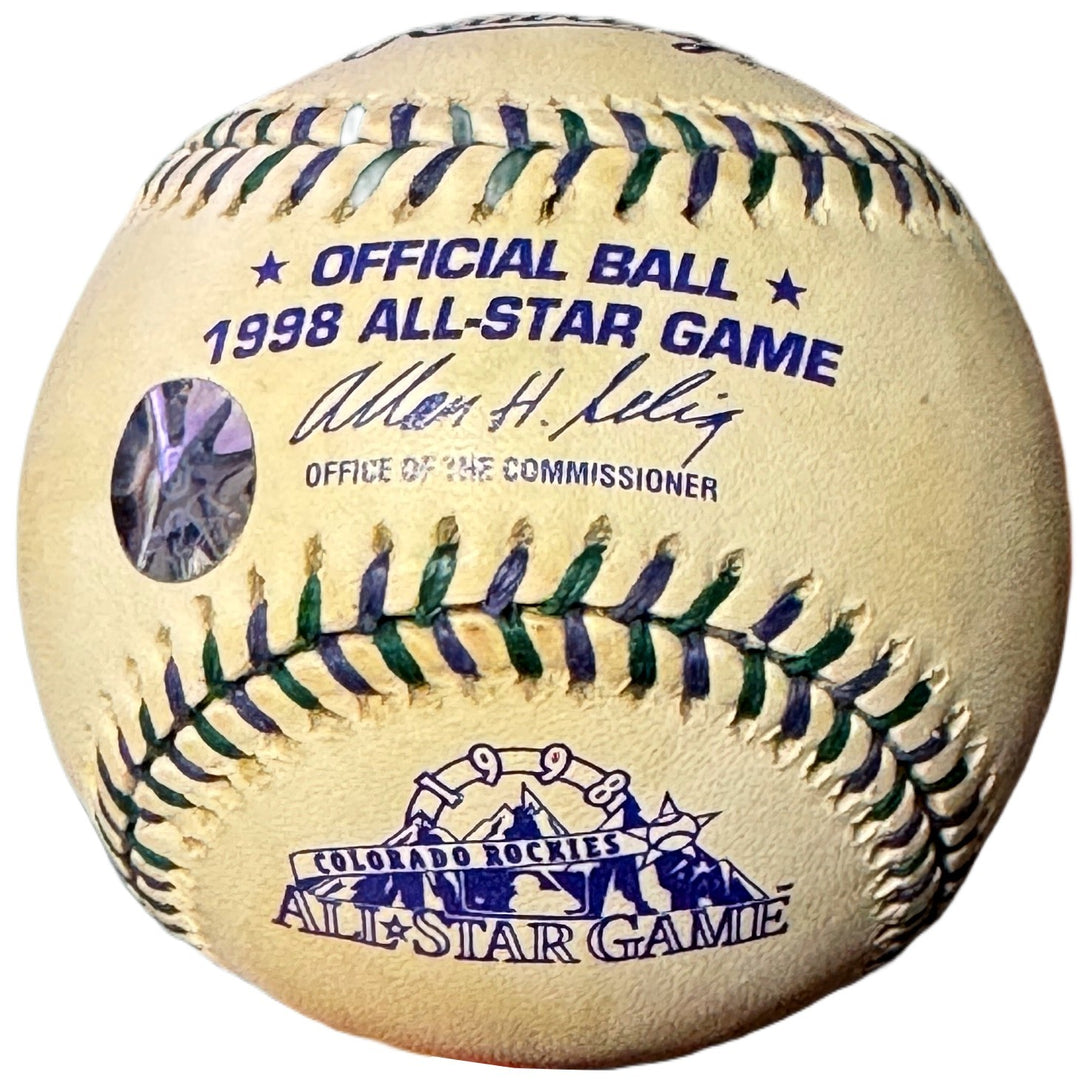 Cal Ripken Jr signed Official Rawlings 1998 All Star Game Logo Baseball- COA