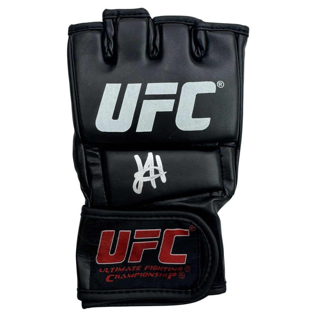 Autographed/Signed Josh Hokit UFC MMA Ultimate Fighting Black Glove JSA COA