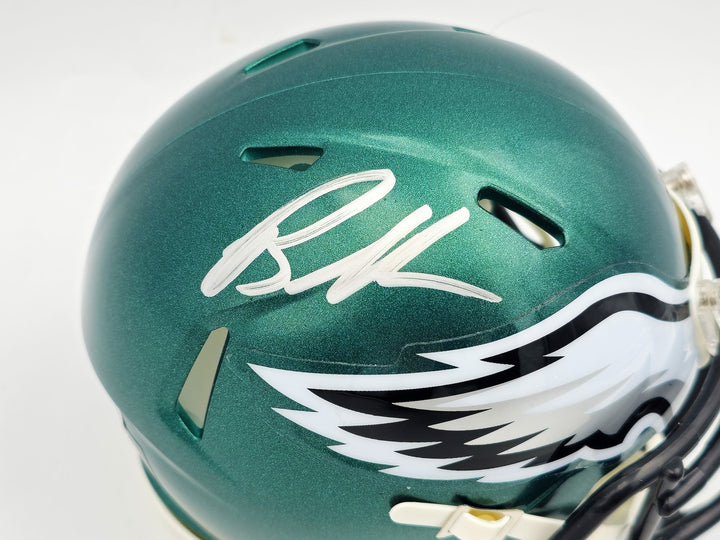 Brandon Graham Signed Philadelphia Eagles Green Speed Mini Helmet Beckett Wit