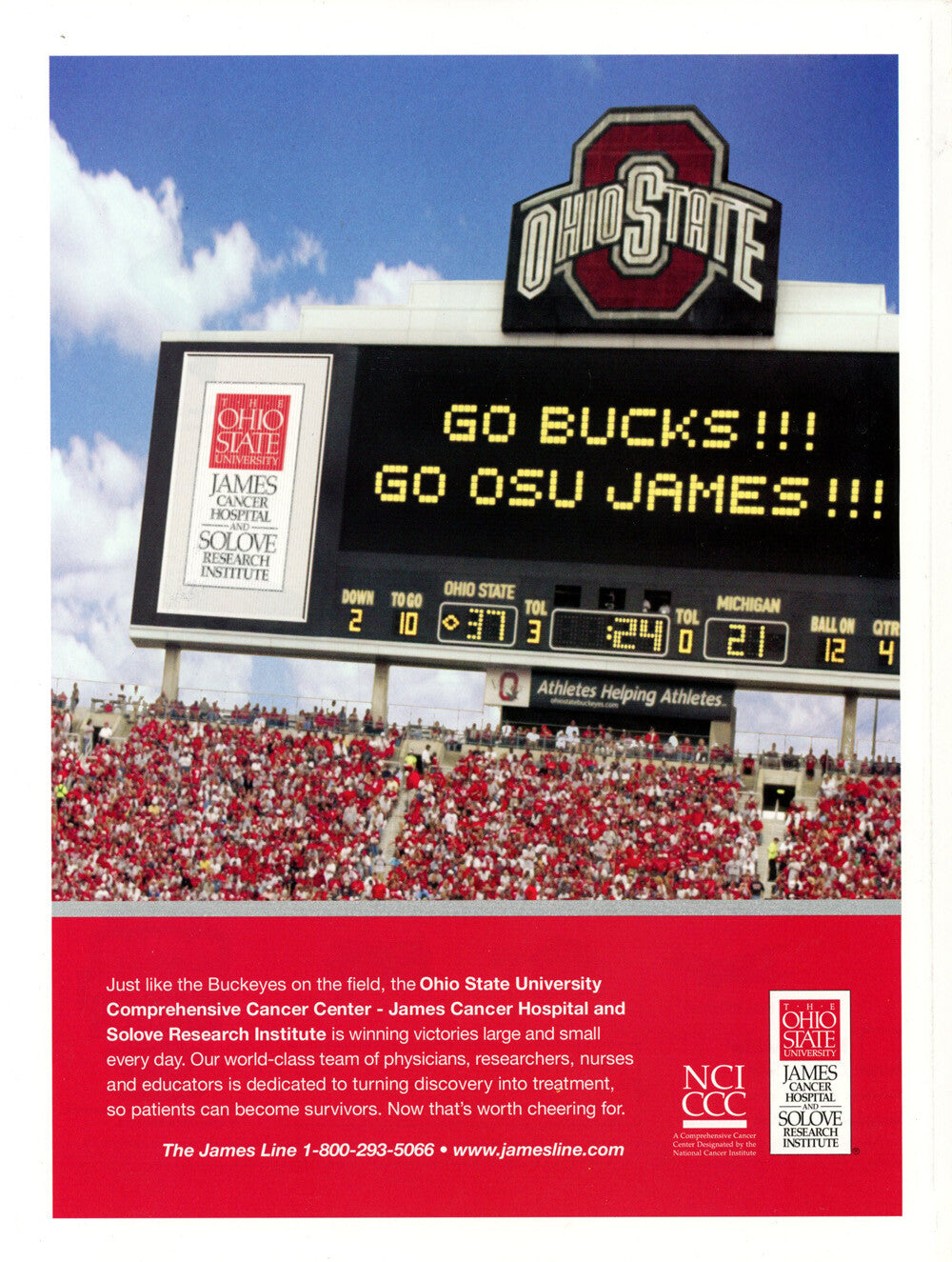 Troy Smith Autographed 11/18/2006 Ohio State Magazine HT BAS 47478