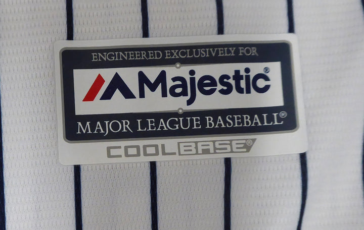 New York Yankees Gleyber Torres Signed White Majestic Cool Base Jersey Size L