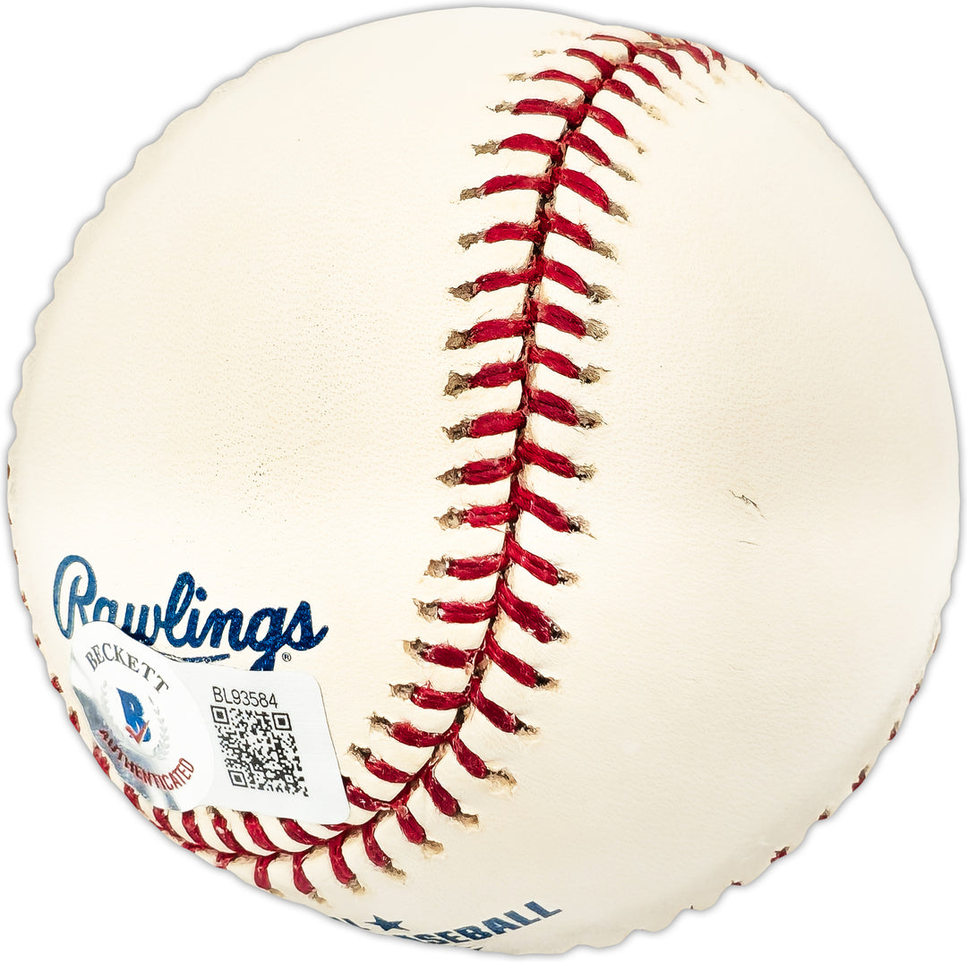 George Susce Autographed Signed MLB Baseball Boston Red Sox Beckett QR #BL93584