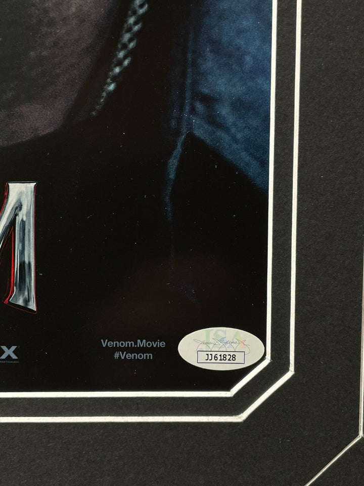 Tom Hardy Autographed "Venom" Authentic Movie Poster IMAX Framed JSA COA Signed