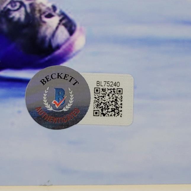 Jaron "Boots" Ennis signed 16x20 photo boxing autograph ~ Beckett BAS