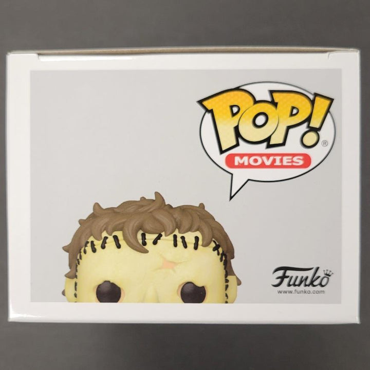 Bob Elmore signed Leatherface Funko Pop Inscription autograph Beckett BAS WIT