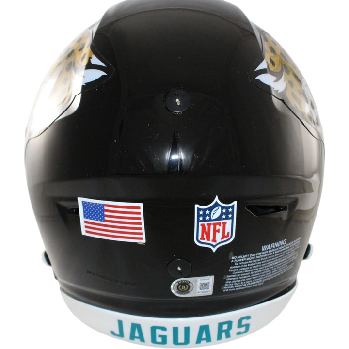 Travis Hunter Autographed Jacksonville Jaguars SpeedFlex Helmet Beckett W 57930