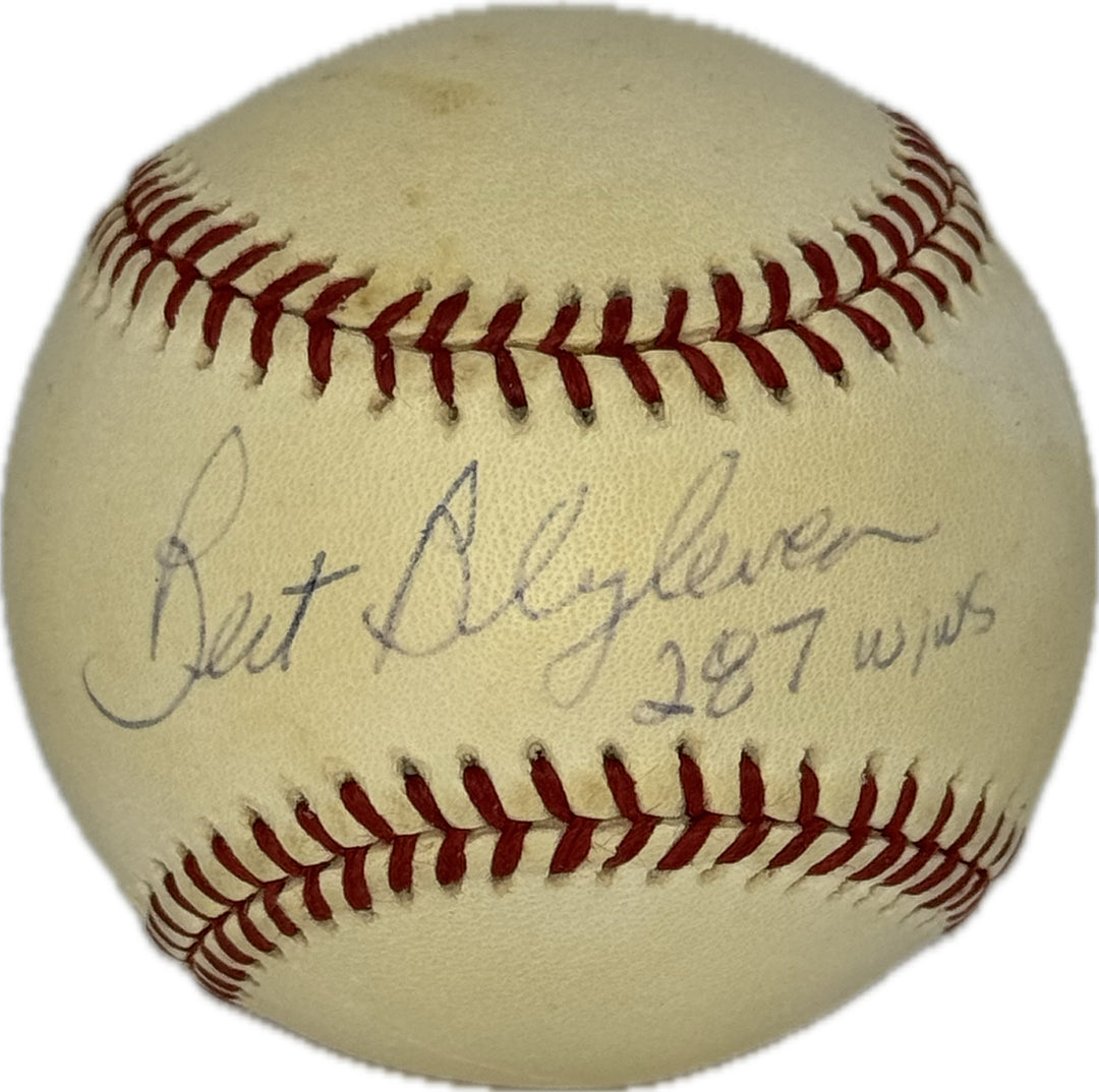 Bert Blyleven Autographed Official American League Baseball