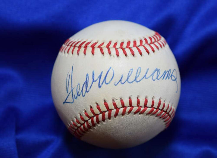 Ted Williams PSA DNA Coa Autograph American League OAL Signed Baseball