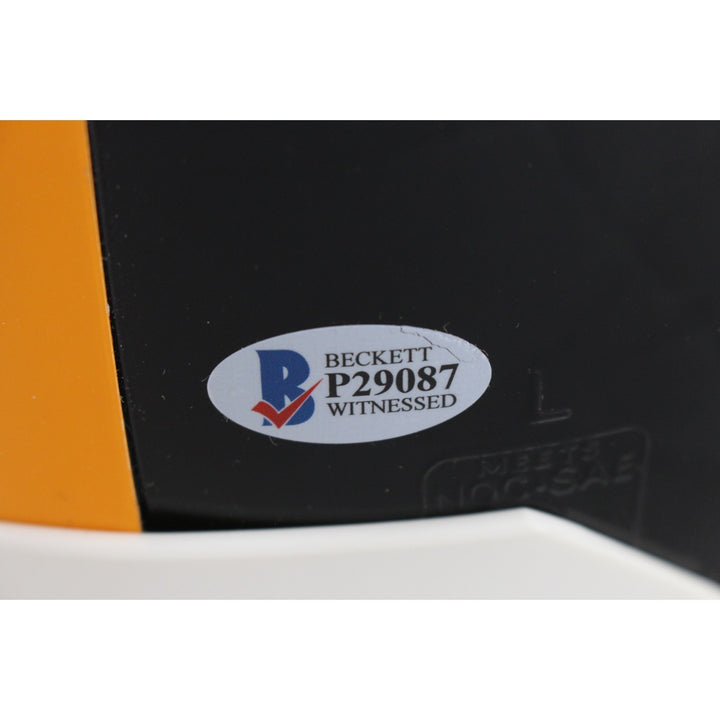 Franco Harris Bradshaw Swann Ward +1 Signed Steelers Pro Helmet SB MVP BAS 53566