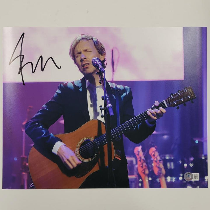 Beck Hansen signed 11x14 photo Singer musician autograph (J) ~ Beckett BAS Holo