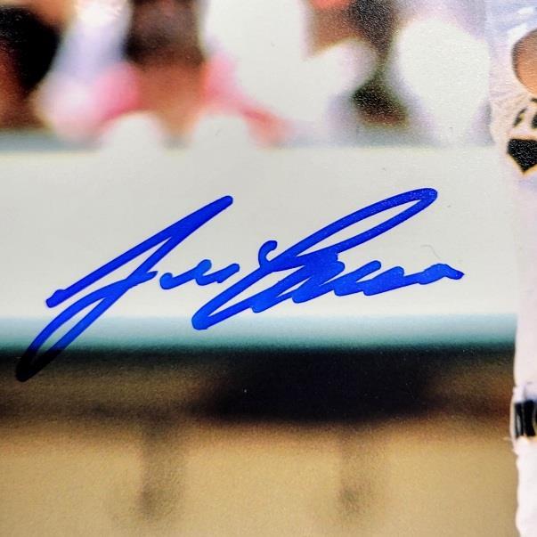 Jose Canseco signed Oakland A's 8x10 Photo #2 autograph ~ BAS Beckett Witness