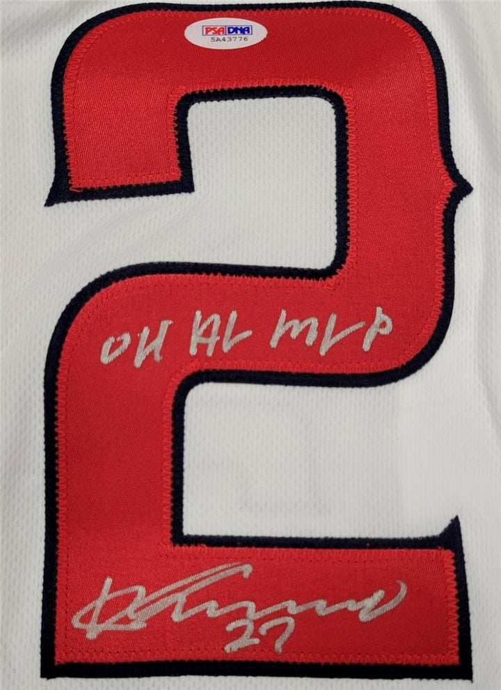 Vladimir Guerrero autograph signed "04 AL MVP" Los Angeles Angels Jersey ~ PSA