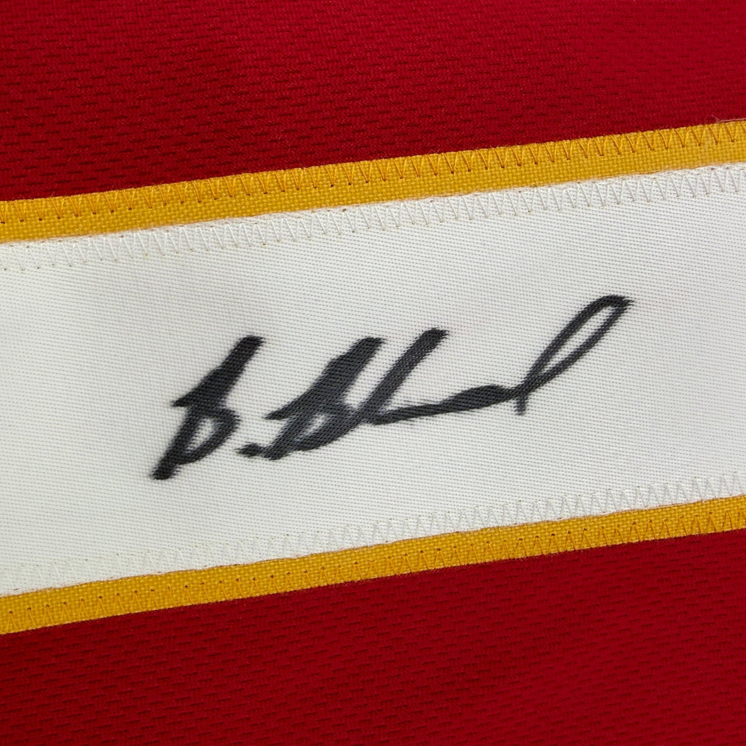 Autographed/Signed Bashaud Breeland Kansas City Red Football Jersey JSA COA