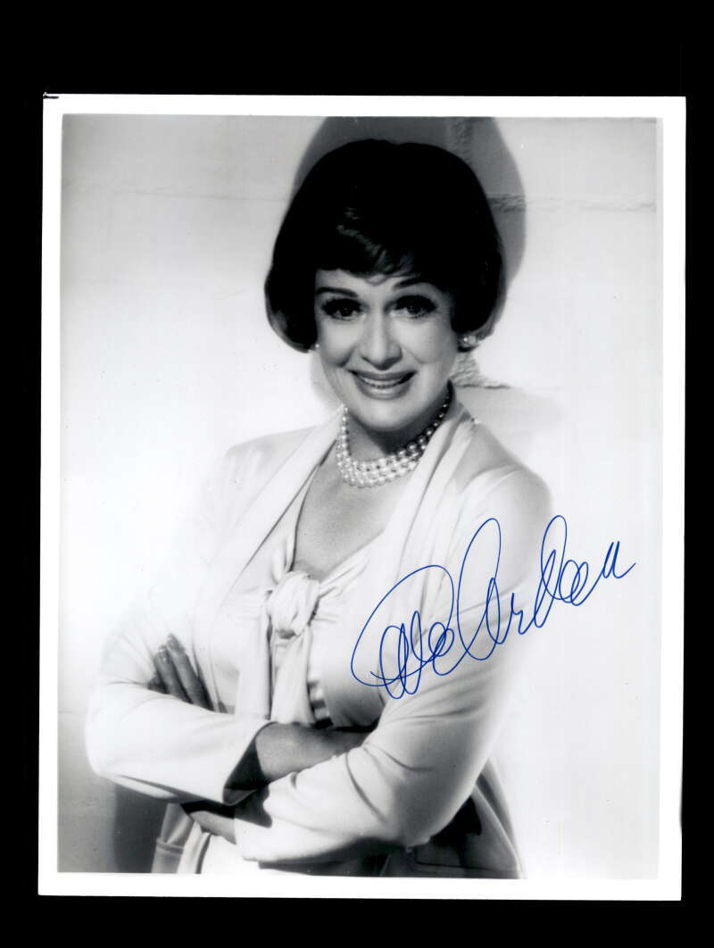 Eve Arden PSA DNA Cert Signed 8x10 Photo Autograph