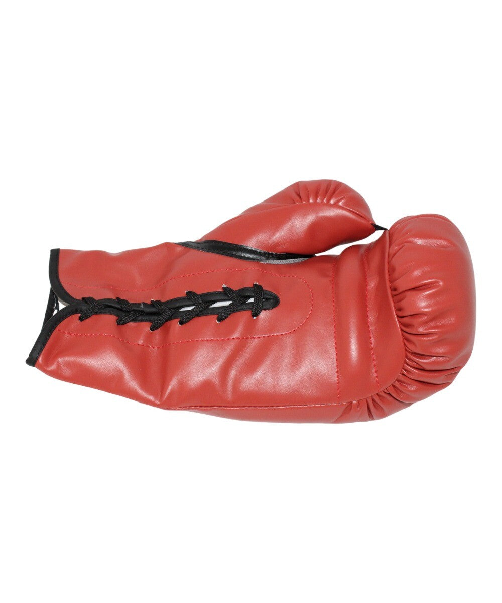 Larry Holmes Autographed/Signed Red Left Boxing Glove Beckett 41190