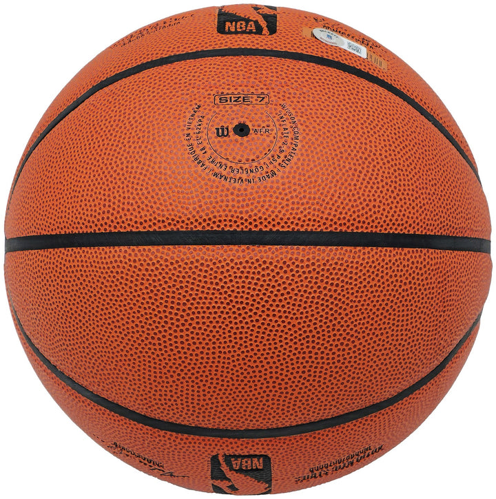 Tony Parker Auto Signed Authentic Indoor/Outdoor IO Basketball Spurs Beckett Wit