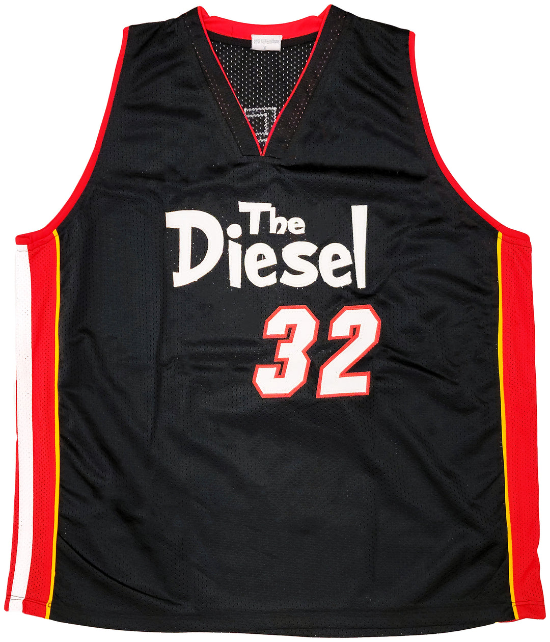 Miami Heat Shaquille Shaq O'Neal Signed Black Jersey The Diesel Beckett