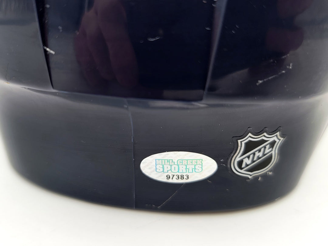 Adam Larsson Autographed Signed Seattle Kraken Blue Mini Helmet MCS Holo #97383