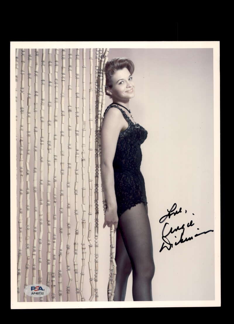 Angie Dickinson PSA DNA Coa Signed 8x10 Photo Autograph