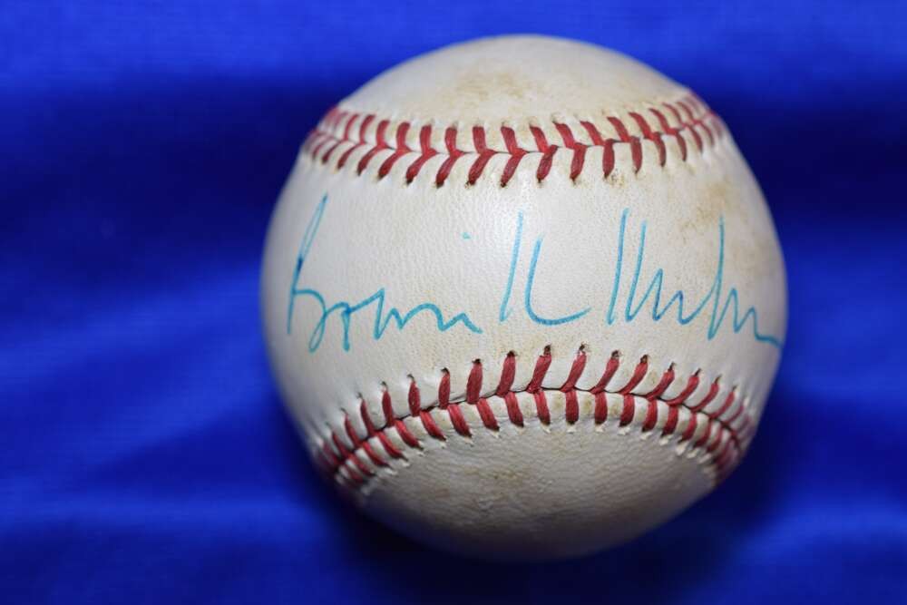 Bowie Kuhn PSA DNA Autograph American League Reach Cronin Signed Baseball