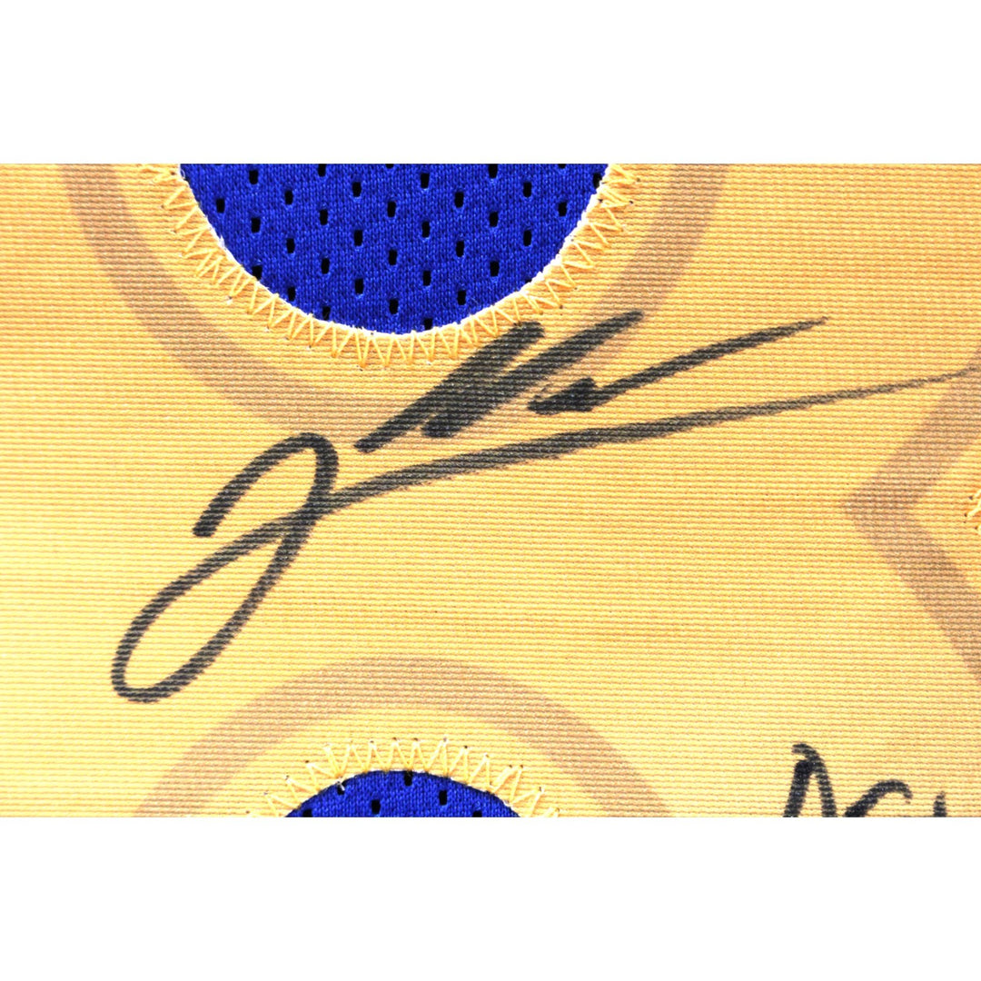 Jared Verse Autographed/Signed Pro Style Blue XL Jersey DROY Beckett W 51841