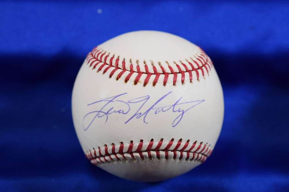 Tino Martinez PSA DNA Autograph 1999 World Series Signed Baseball