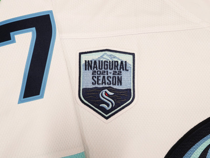 Kraken Joonas Donskoi Auto White Fanatics Breakaway Jersey XL Inaugural Season