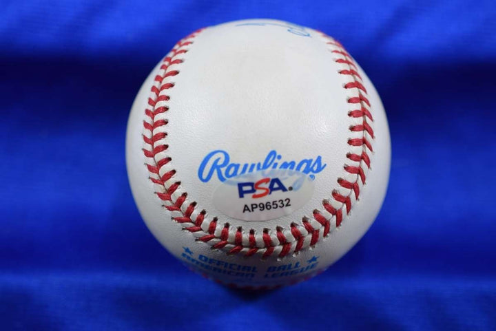Frank Robinson PSA DNA Coa Autograph American League OAL Signed Baseball Orioles