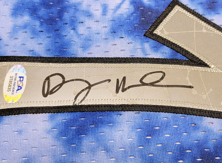 Magic Penny Hardaway Auto Blue Mitchell Ness Galaxy 94 Swingman Jersey PSA/DNA