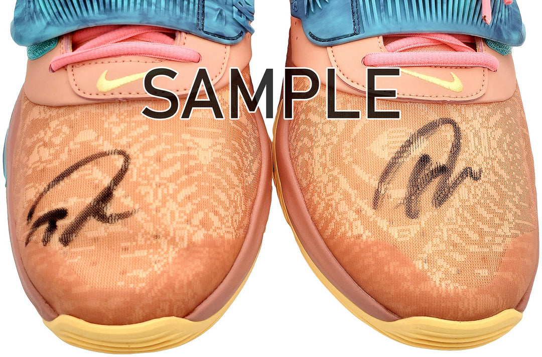 Giannis Antetokounmpo Signed Nike Zoom Freak Shoes Size 16 BAS QR
