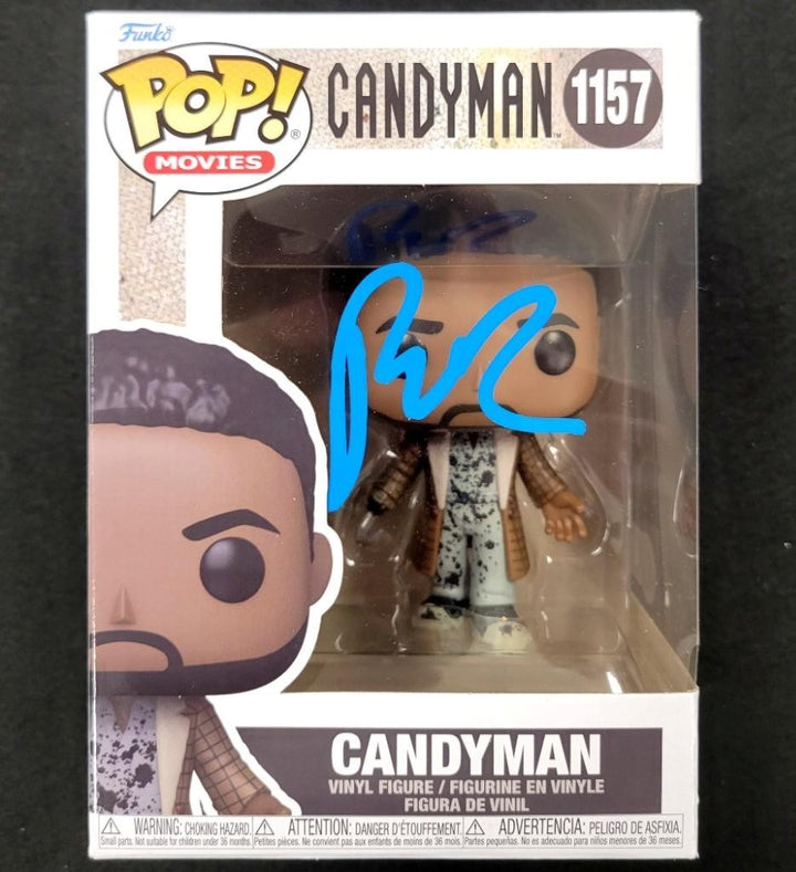 Director Bernard Rose signed Candyman Funko Pop! 1157 autograph (A) Beckett BAS