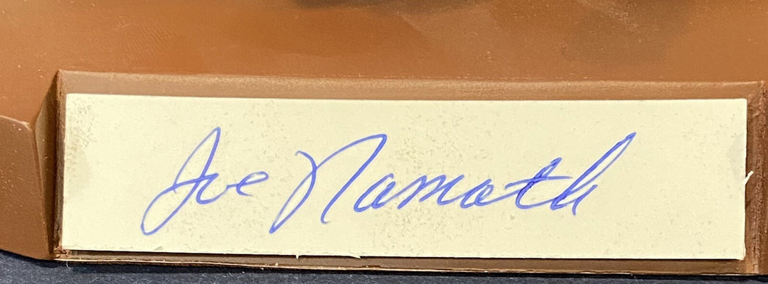 Joe Namath 1969 NY Jets Super Bowl Signed Salvino Statue Auto COA /2500 In Box