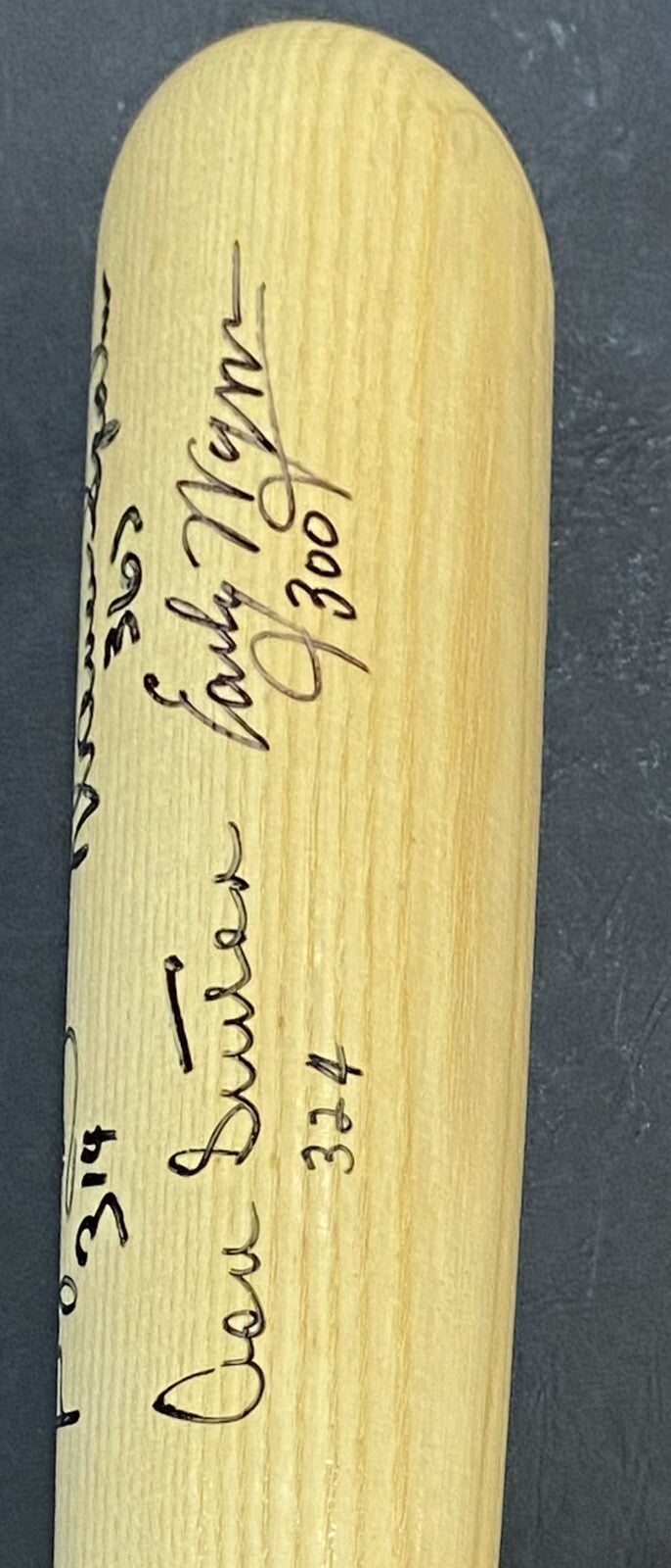 Ryan Seaver 300+ Win Pitchers Signed Adirondack Baseball Bat 8 Autograph CBM COA
