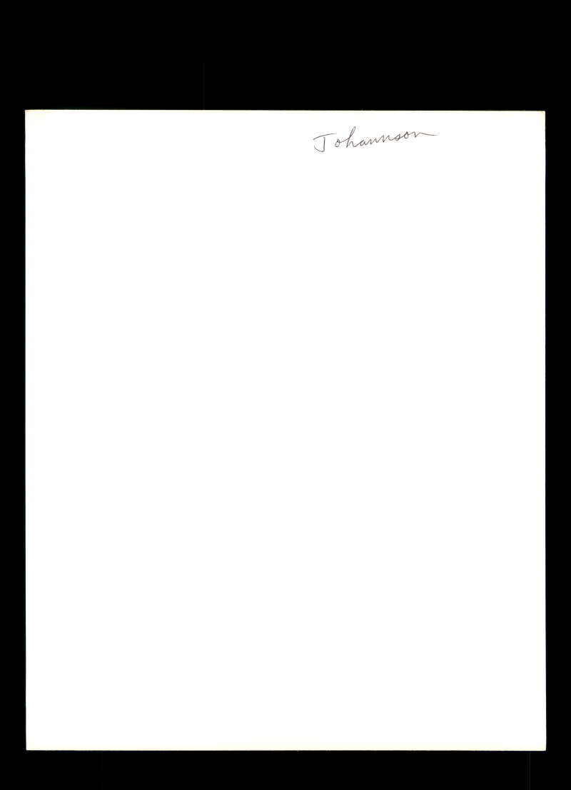 Ingemar Johansson JSA Coa Signed 8x10 Photo Autograph