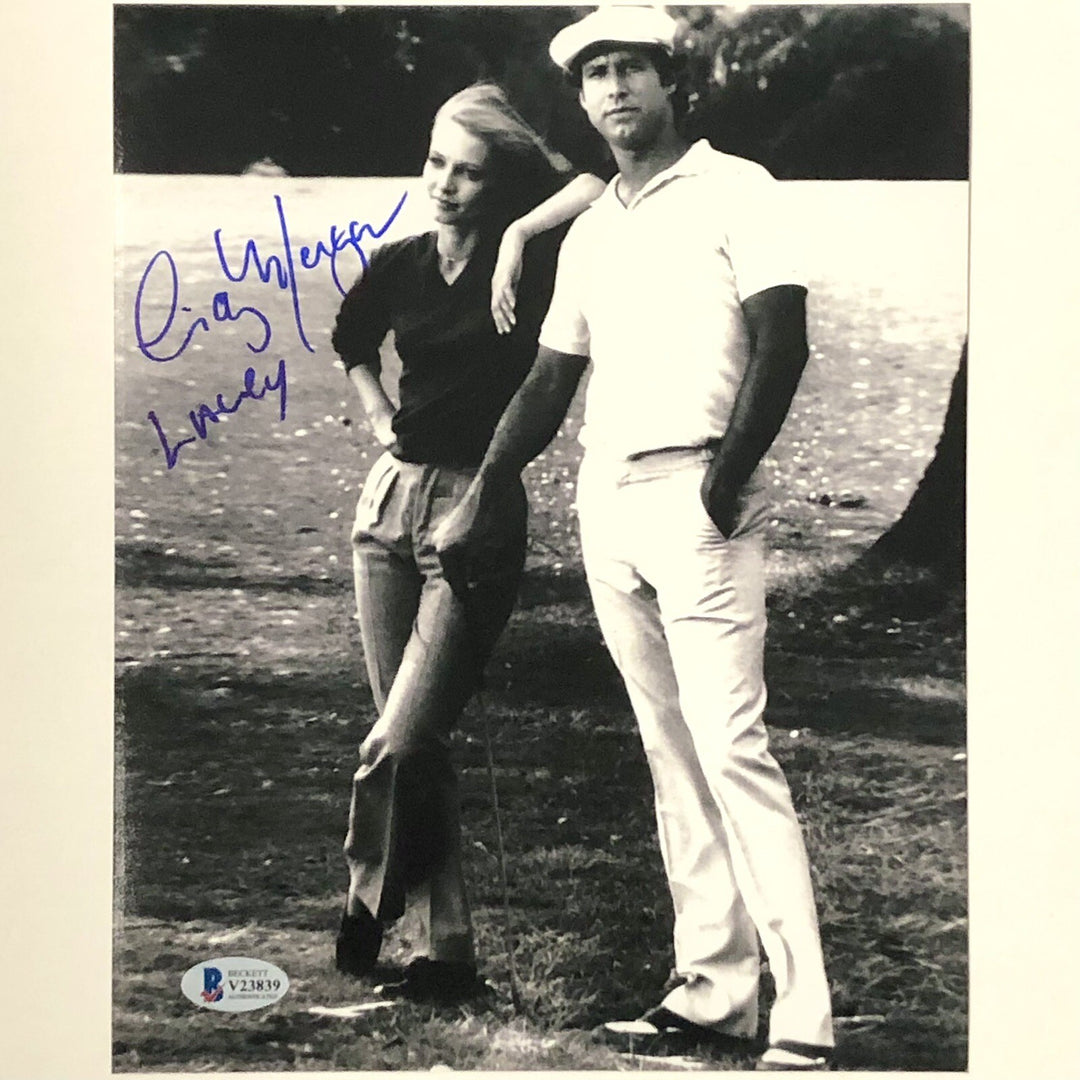 CINDY MORGAN Signed Caddyshack 8x10 Photo #5 Lacey Underall~ Beckett BAS COA