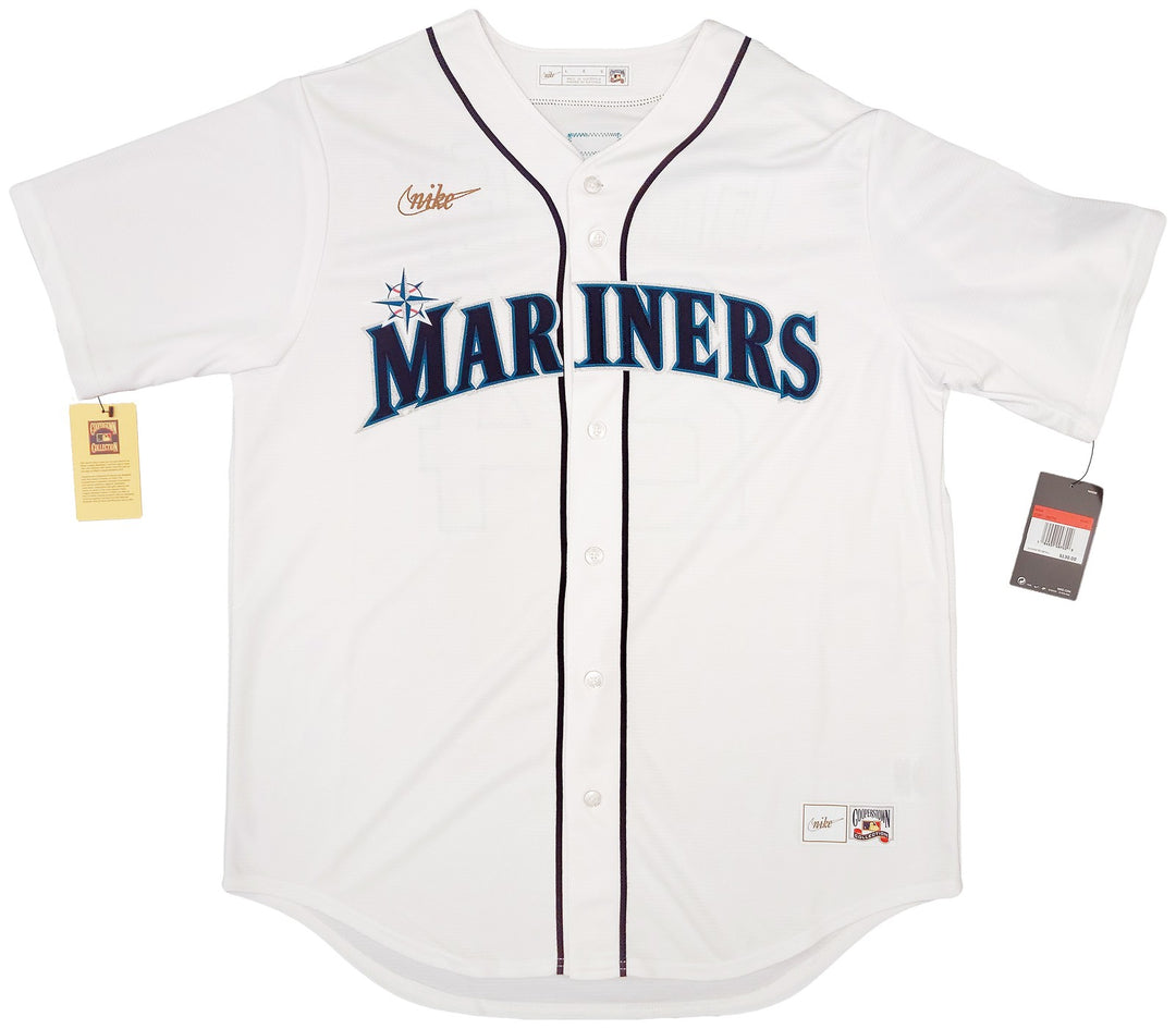 Seattle Mariners Ken Griffey Jr. Signed White Nike Cooperstown Edition Jersey