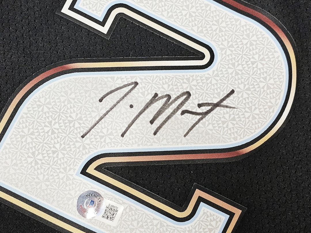 Grizzlies Ja Morant Auto Black Nike City Edition Swingman Jersey Size 48 Beckett