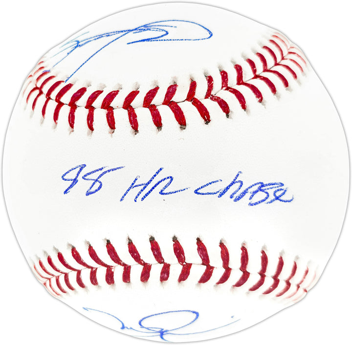 Mark McGwire & Sammy Sosa Signed Official MLB Baseball "98 HR Chase" Beckett Wit