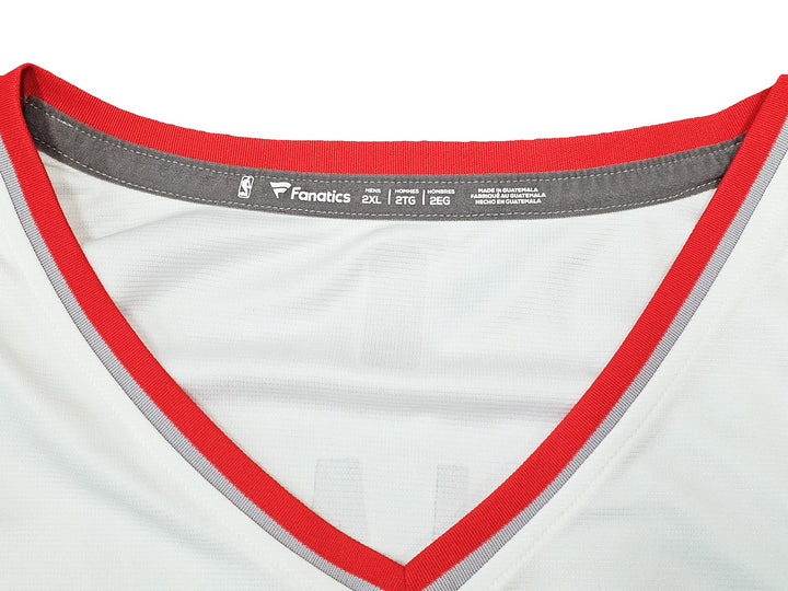 Portland Trail Blazers Damian Lillard Auto White Fanatics Jersey Size 2X Beckett