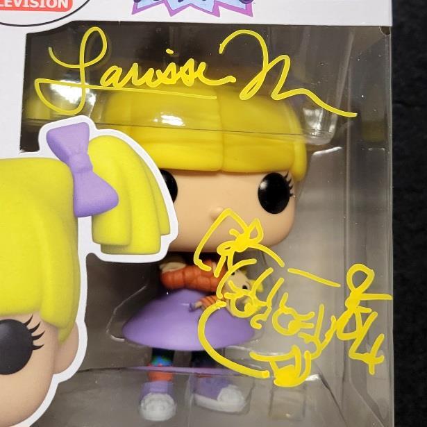 Larissa Marantz signed Sketch Rugrats Angelica Pickles Funko Pop ~ BAS Witness